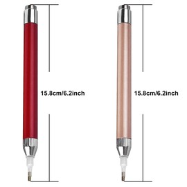 2 Pieces Diamond Spot Lighting Pen with Light, Diamond Spot Brush, Diamond Art Pen,Embroidery Supplies Diamond Ballpoint Pen, Diamond Art Accessories and Tools
