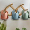 Eascrozn Silicone Baby Bibs for Babies & Toddlers Set of