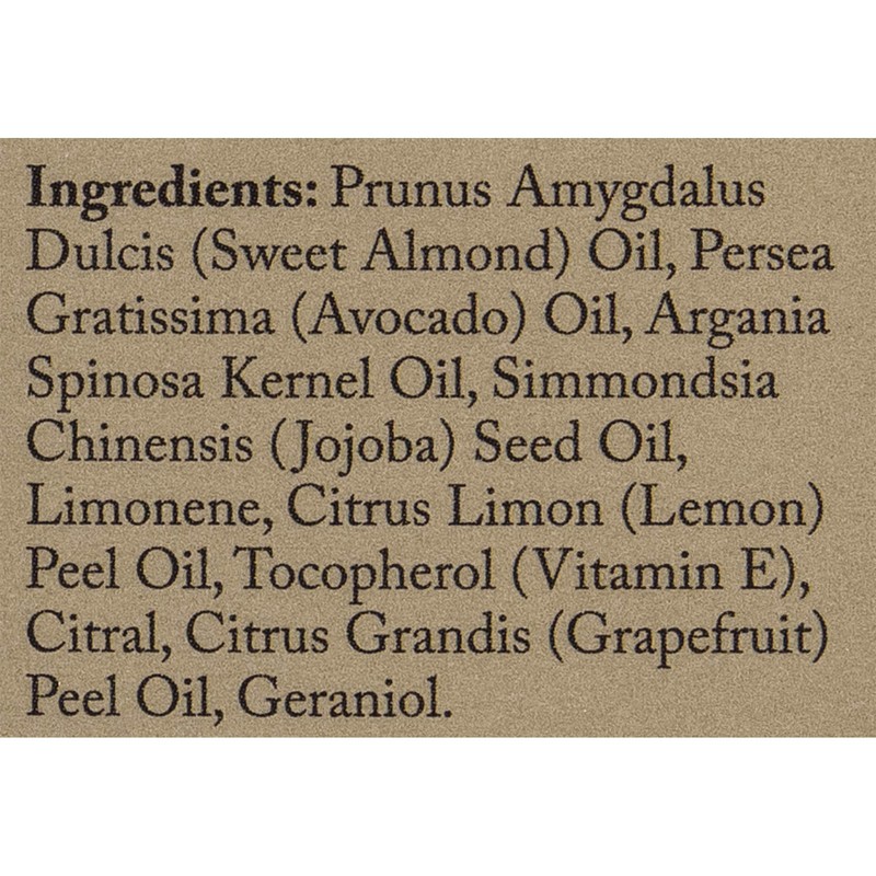 Brisk Beard Grooming Oil Liquid, Citrus for Beard Hair, 1.7