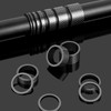 DYTHHN 11Pcs Carbon Fiber Bicycle Stem Headset Spacer Durable Bicycle