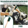CroBlissful 2 Pcs Heavy Duty Scrubbing Brush Stiff Bristle Brush