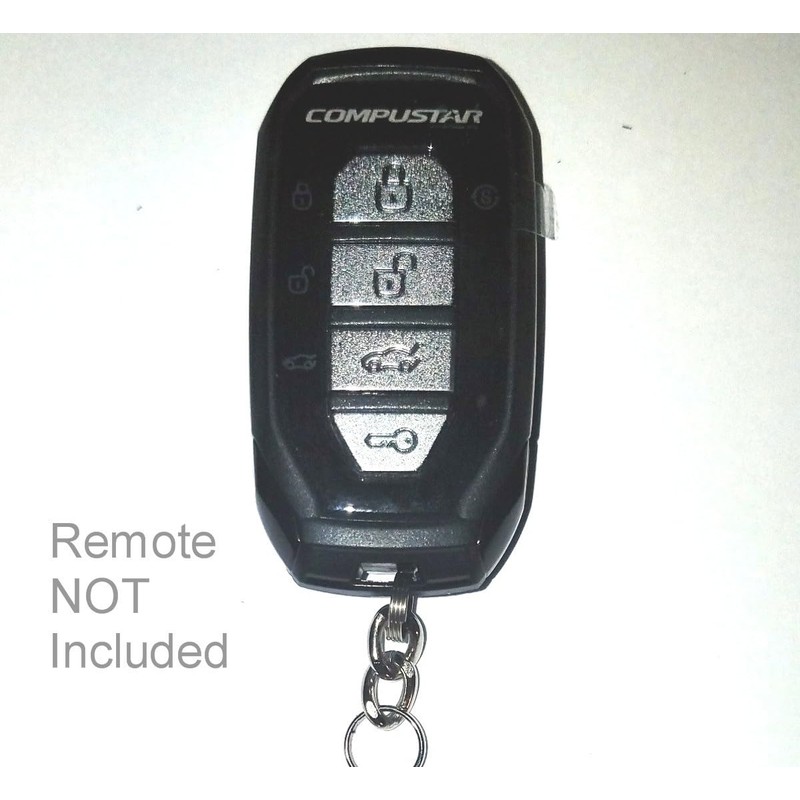 Alarm-Mate Black Leather Case/Cover for Compustar 2WG15R-FM and 2WG15R-SS Remote