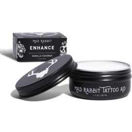 Mad Rabbit Mad Rabbit Tattoo Care Favorites Kit (3 Piece) - Enhance Balm, Replenish Daily Body Lotion & Defend Mineral Sunscreen SPF 30 - All Skin Types/Full Coverage Tattoo Care Kit