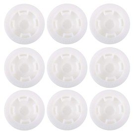 VILLCASE 10 PCS 2 Bung Cap, Fine Thread Plastic Drum Bung for Plastic Drum for 55 Gallon Plastic Drum Replacement Anti Splashes Lids