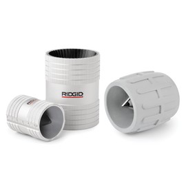 Ridgid 29993 227S Stainless Steel Pipe Reamer Tool, 1/2-inch to 2-inch Inner/Outer Reamer, Chrome, Small