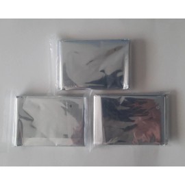 graham medical 3 Pack Graham medical Thermal Mylar Blankets 84 x 52 New  Free Shipping