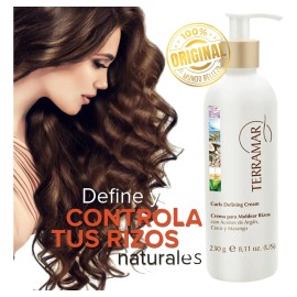 Crema para peinar Terramar Cuidado Capilar modelar de 230mL 230g