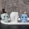 Silicone Skull Head Mold - Silicone Resin Casting Molds for