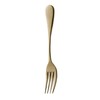 Takakuwa Metal Standard Dessert Fork, Antique Gold, Size: Approx. W18.3