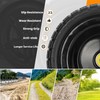 13" Flat Free Wheels Replacement for GOR Garden Cart Tires,