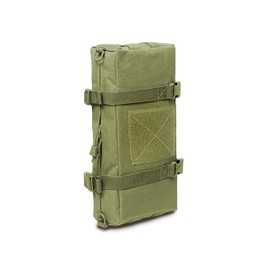Silfrae Tactical Molle Pouch Tactical Hanging Bag Molle Waist Pouch Utility Tool Pouch (Army Green)