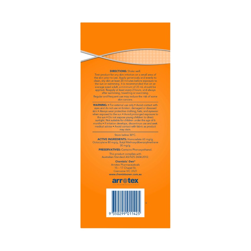 Chemists' Own Sunscreen Lotion Sport Spf50+ 200ml