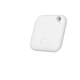 Air Tracker, Bluetooth Tracker Tag, Compatible with Apple Find My (iOS Only), Key, Luggage, Suitcase and Pet Item Finder, 90dB Beeping, IP67 Waterproof, Replaceable Battery, Worldwide Tracking White