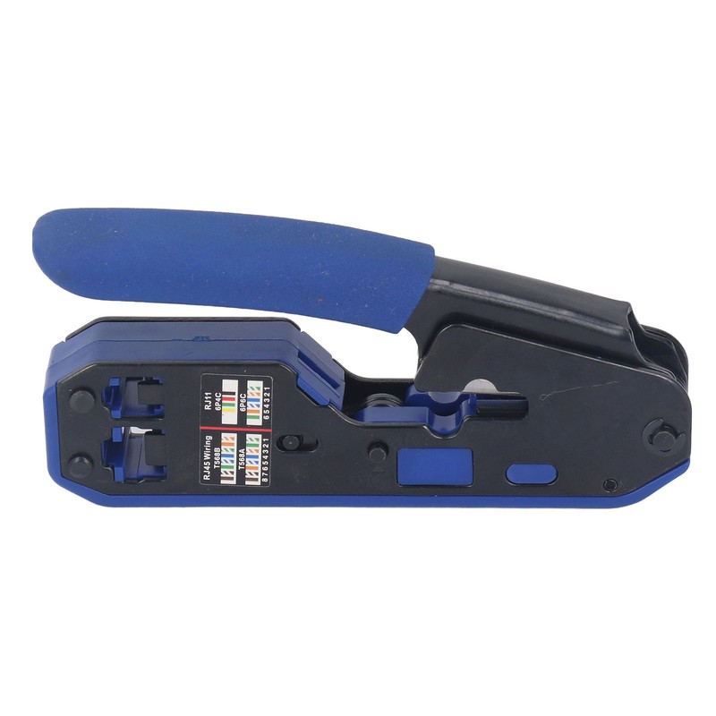 RJ45 Crimping Tool Kit Stripping Pliers 8P8C Crystal Head Network