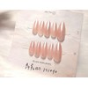 [In-store special discount] Light pink glazed donut nails with a