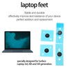 Laptop Bottom Case Feet, Anti Slip Round Dot Laptop Foot