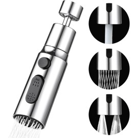 Aireador de Grifo, 3 Modos con 5 Adaptadores, Filtro de Agua para Grifo