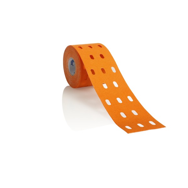 Cure Kinesio Tape Original Kinesiology, 5 cm x 5 m, Orange (Pack of 1)