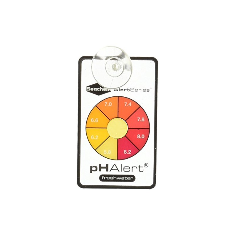 Seachem 3 Pack of pH Alert Devices, Continuously Monitors Freshwater