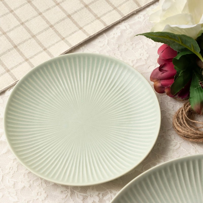 Marusan Kondo Dusty 22362 Plate, Tableware, Pottery, Bread Plate, 6.1