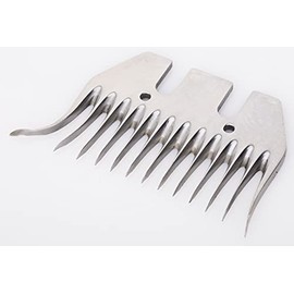 Sheep Shearing Cutters Clipper Blade Comb (13 Curved Tooth Blade)