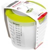 Westmark mixing cup with a splash guard, lid and spout,