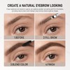 KYDA 2 Colors Eyebrow Powder Duo, Eyebrow Palette Makeup for