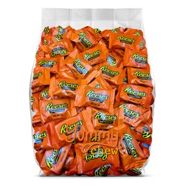 ReesesPeanut Butter Cups - Milk Chocolate Snack Size Chocolate Candy Cups - Peanut Butter and Milk Chocolate Fun Size Candy - 90 Individually Wrapped Pieces - 3lb Bulk Party Pack