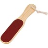Foot File with Wooden Handle for Heel Callus Removal Professional