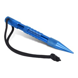 Marlin Spike, Umbrella Rope Needle Lacing Stitching Needles Stainless Steel Leather Work Paracord Needles DIY Paracord Needle Knitting for Leather Paracord Work (Blue)