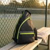 Toolzia Pickleball Sling Backpack Crossbody Sports Bag with Paddle Holder
