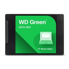 Western Digital 480GB WD Green Internal SSD Solid State Drive - SATA III 6 Gb/s, 2.5"/7mm, Up to 545 MB/s - WDS480G3G0A