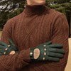 Dentsu Dents Delta Driving Gloves - Green