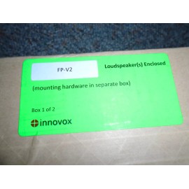 Speakers Pair of 2 Innovox Flex Precision speakers FP-V2 includes Hardware Box *NEW*