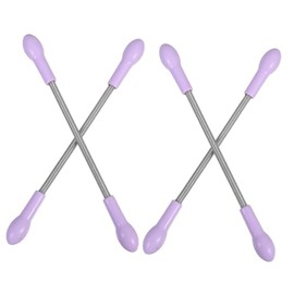 4pcs Facial Hair Remover Tool Portable Spring Epilator for Quick and Hair Extraction Stainless Steel Threading Device for Home Irritation Travel-friendly