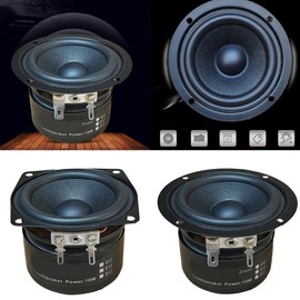 Compact 2.5" subwoofer 15W 4 ohm subwoofer horn speaker for home amplifier, provides rich sound speaker