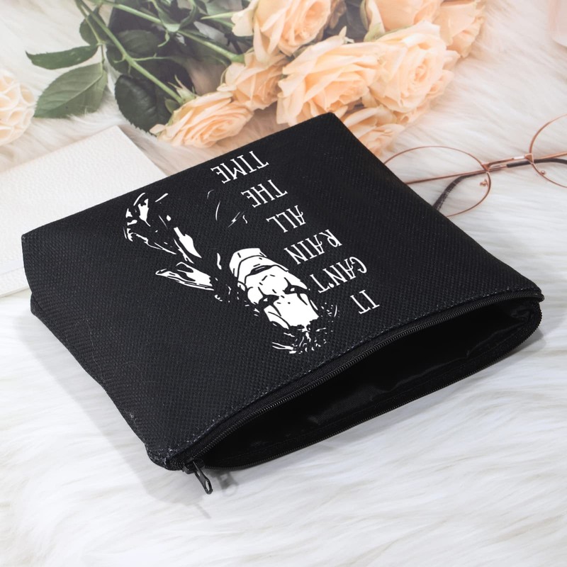 It Can't Rain All The Time Crow Inspired Cosmetic Bag,