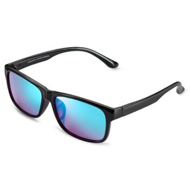 COLORBLIND CORRECTIVE GLASSES BY PILESTONE CANADA TP-025 (Type B) for Red/Green Colour Blindness - Moderate, Strong and Severe Deutan and Moderate, Strong Protan, Coated Purple Lense