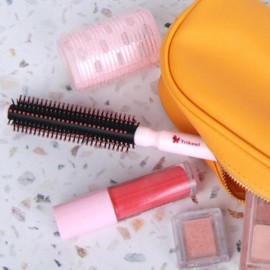 Portable Travel Root Volume Styler Mini Roll Brush 2ea