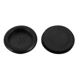 sourcingmap 2pcs 35mm Drill Hole Diameter Electrical Rubber Wire Protection Grommet Gasket