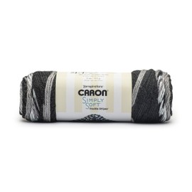 Caron Simply Soft Freckle Stone Yarn - 3 Pack of 5oz/141g - Acrylic - #4 Worsted (Medium) - 235 Yards - Knitting & Crochet