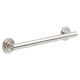 Franklin Brass VOI5918-SS Voisin Decorative ADA Bathroom Shower Safety Grip/Grab Bar, 18" x 1-1/4 in