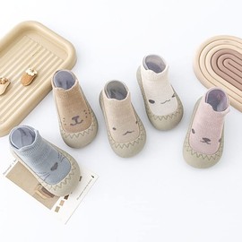 FABRST Baby Sock Shoes Toddler Boys Girls Non-Skid Floor Slipper Infants Breathable Lightwewight Non-Slip shoes for First-Walking
