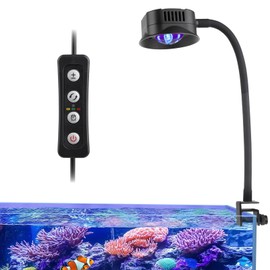 hygger 36W Saltwater Aquarium Light, Reef Light for Corals with Timer Adjustable Color and Brightness, Fish Tank Light with Controller for Marine Aquarium LED 16 to 20-Inch