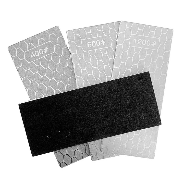 Dovhmoh 5pcs Diamond Grinding Wheel Set, Diamond Wrapping Plate Coarse/Medium/Fine