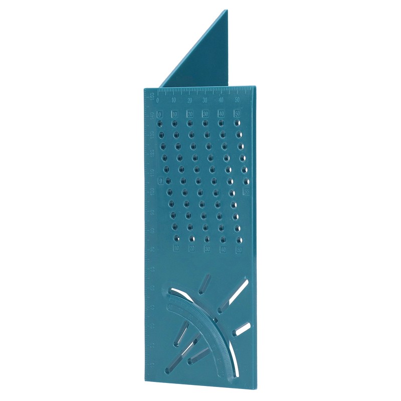 2PCS Multifunctional Woodworking Ruler 3D Angle Measuring Gauge Measuring Tools