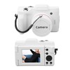 Digital Camera HD 16MP White Color Multi Axes Stabilization Smart