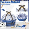 Colingmill Gift Basket for Graduation, Empty Woven Basket with Gift