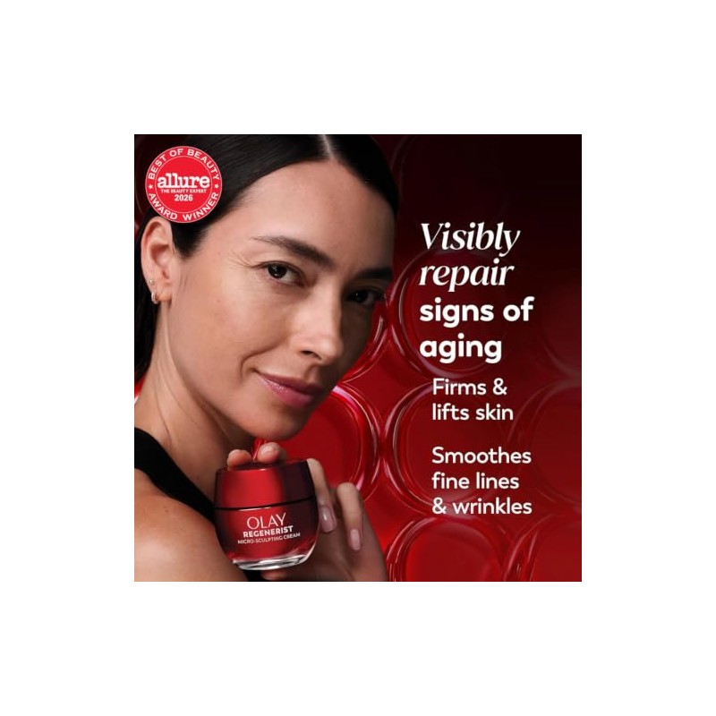 Olay Regenerist humectante, Hidratante Facial, Face Moisturizer with Collagen Peptides,