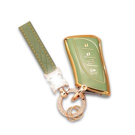 0BT59 Keychain for Lexus Key Fob Cover Key Case Fit for 2018-2025 ES250 ES350 UX200 NX300h RX350 RX450h GX460 TX550 LX600 LS500 LC500h